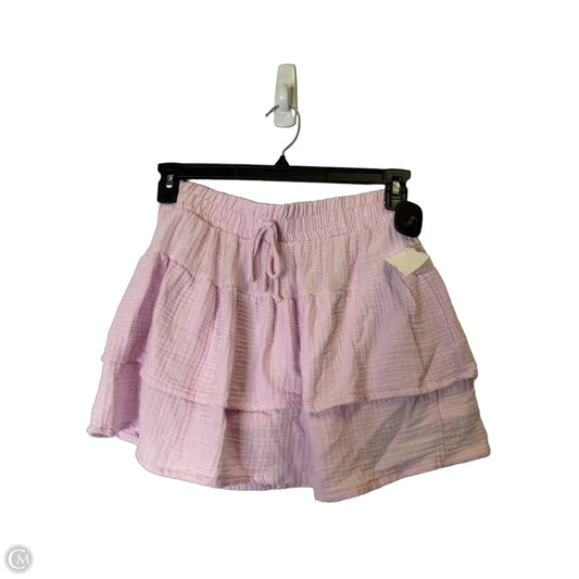 Skort By Charlotte Avery In Pink, Size: L