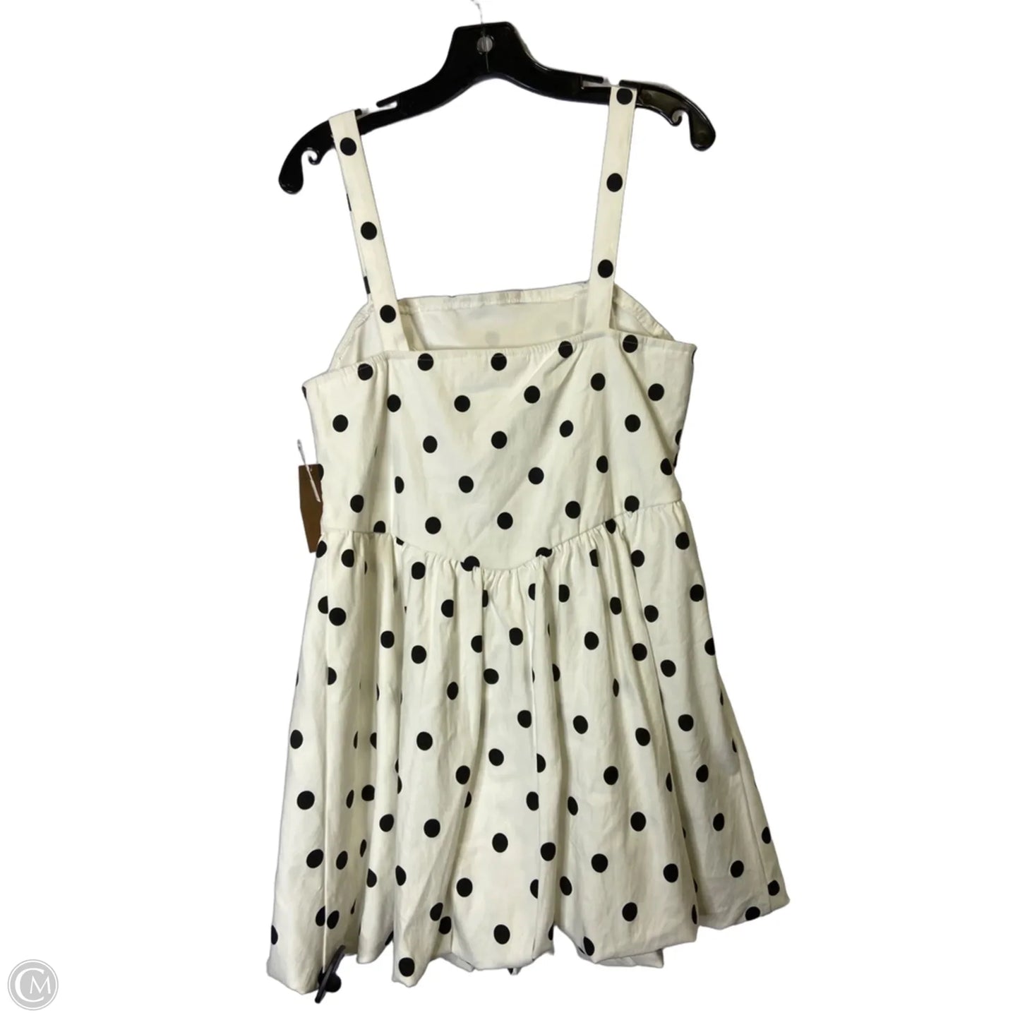 Dress Casual Short By Clothes Mentor In Polkadot Pattern, Size: Xl