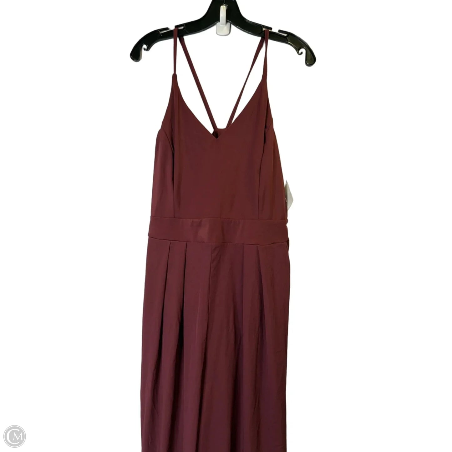 Jumpsuit By Halara In Maroon, Size: Xl