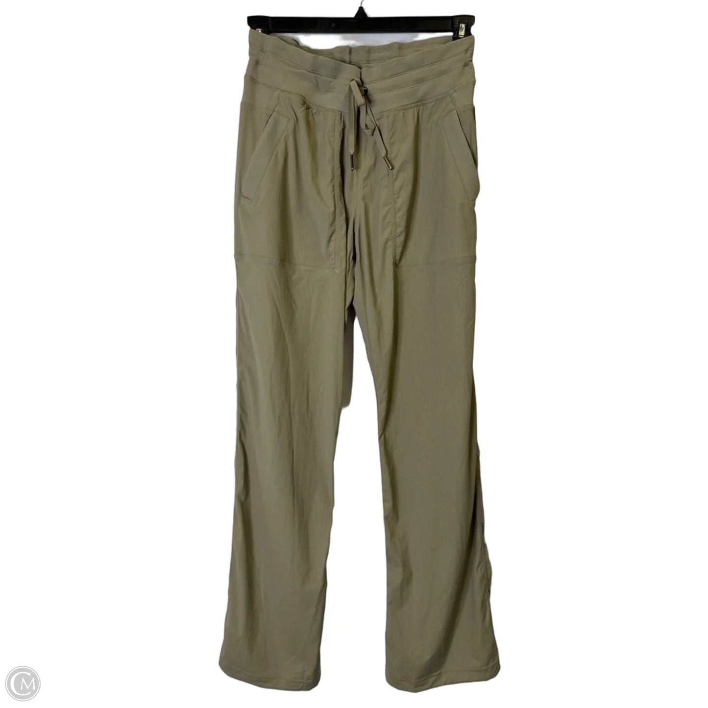 Athletic Pants By Lululemon In Taupe, Size: 8
