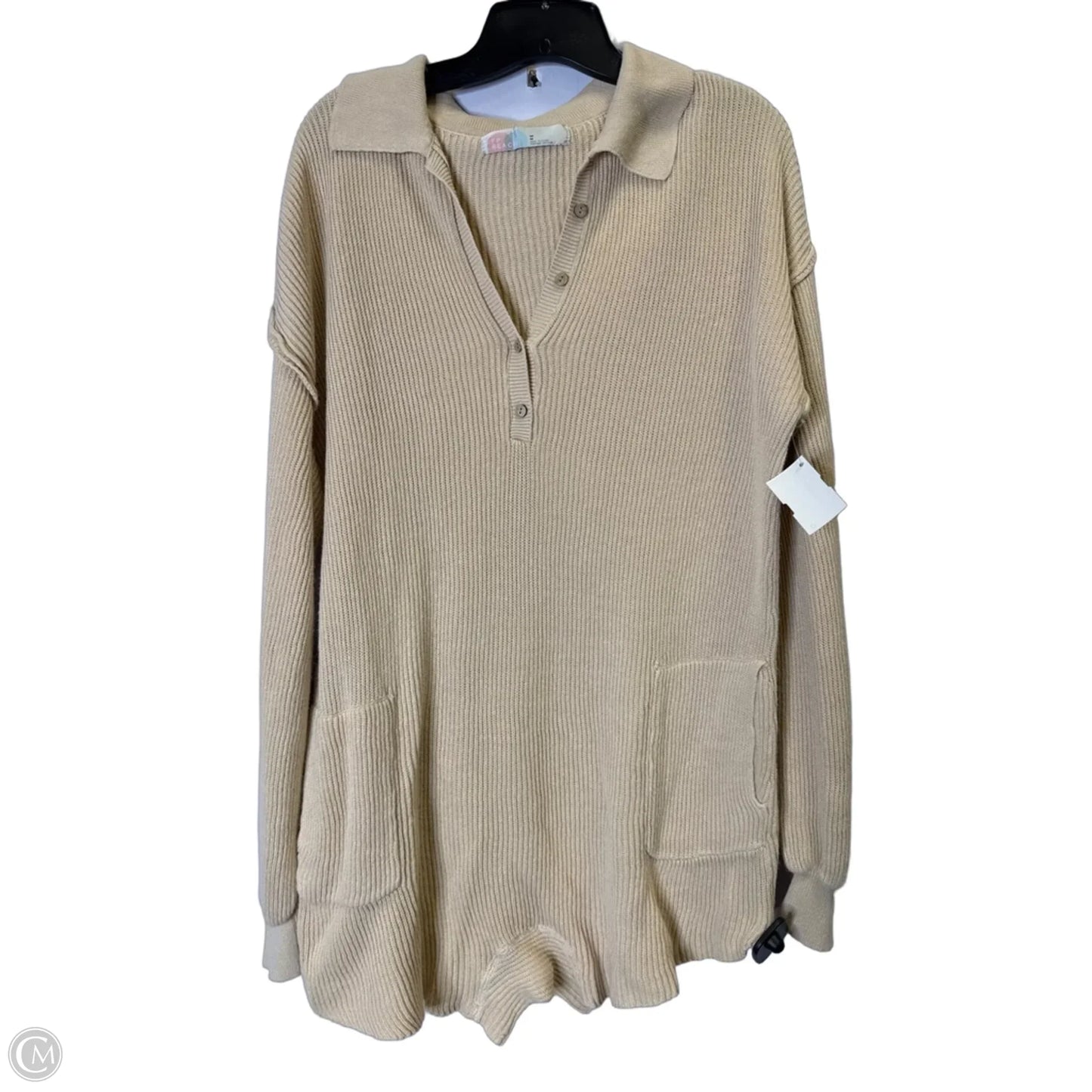 Romper By Free People In Tan, Size: M