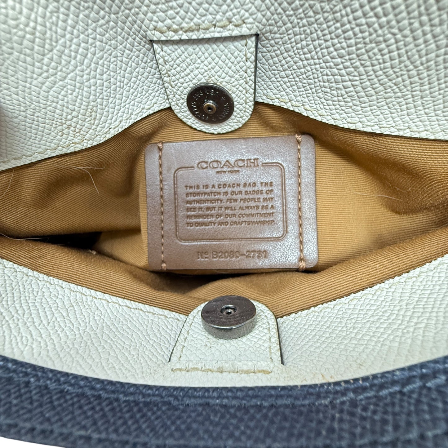 Mini Lillie Carryall In Colorblock Designer By Coach, Size: Medium