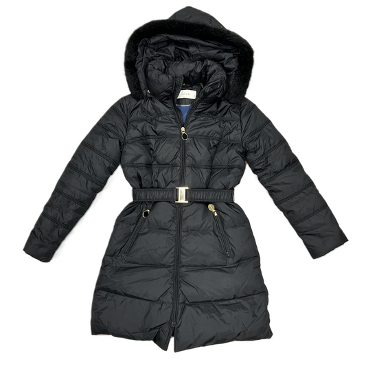 Coat Parka By T Tahari In Black, Size: Xs