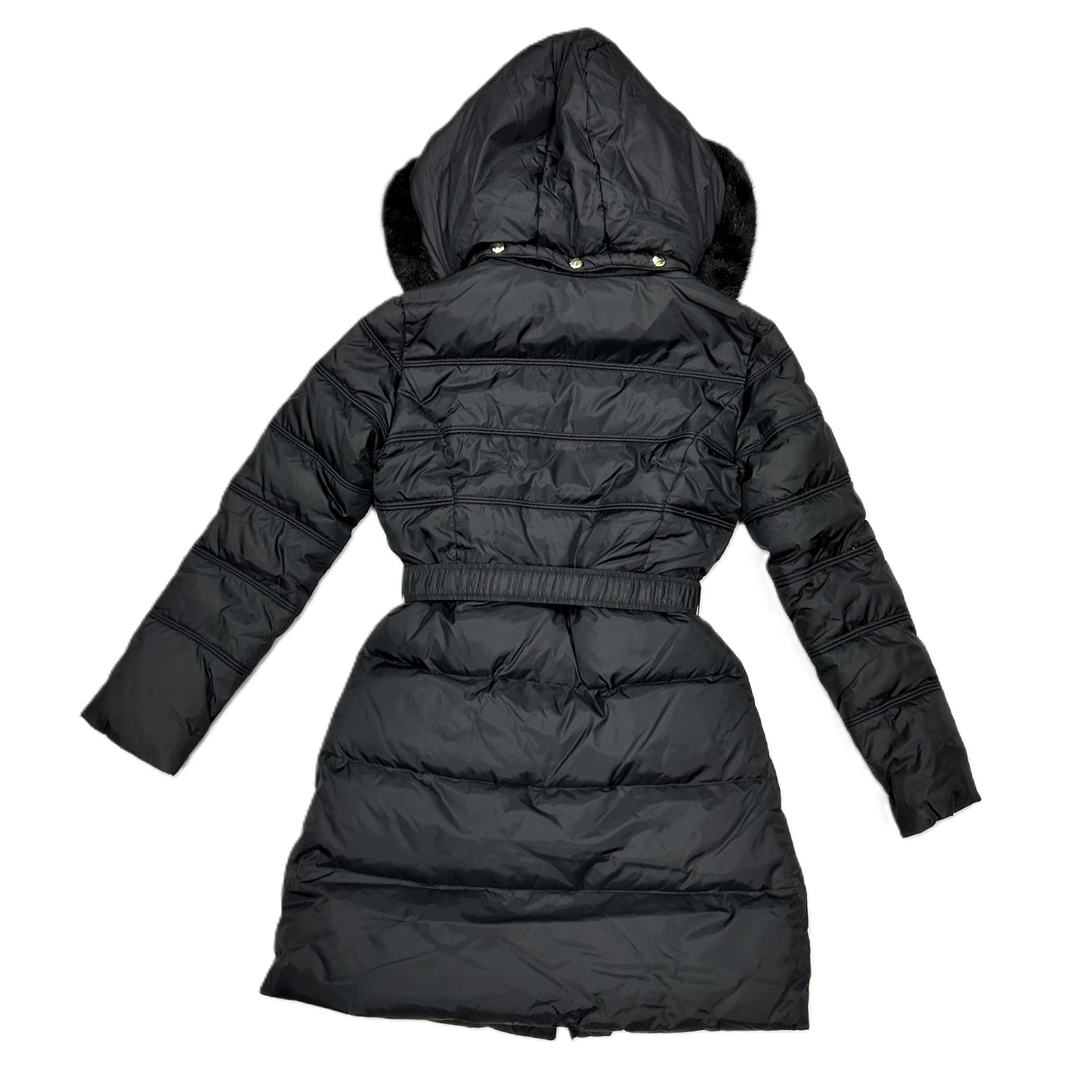 Coat Parka By T Tahari In Black, Size: Xs