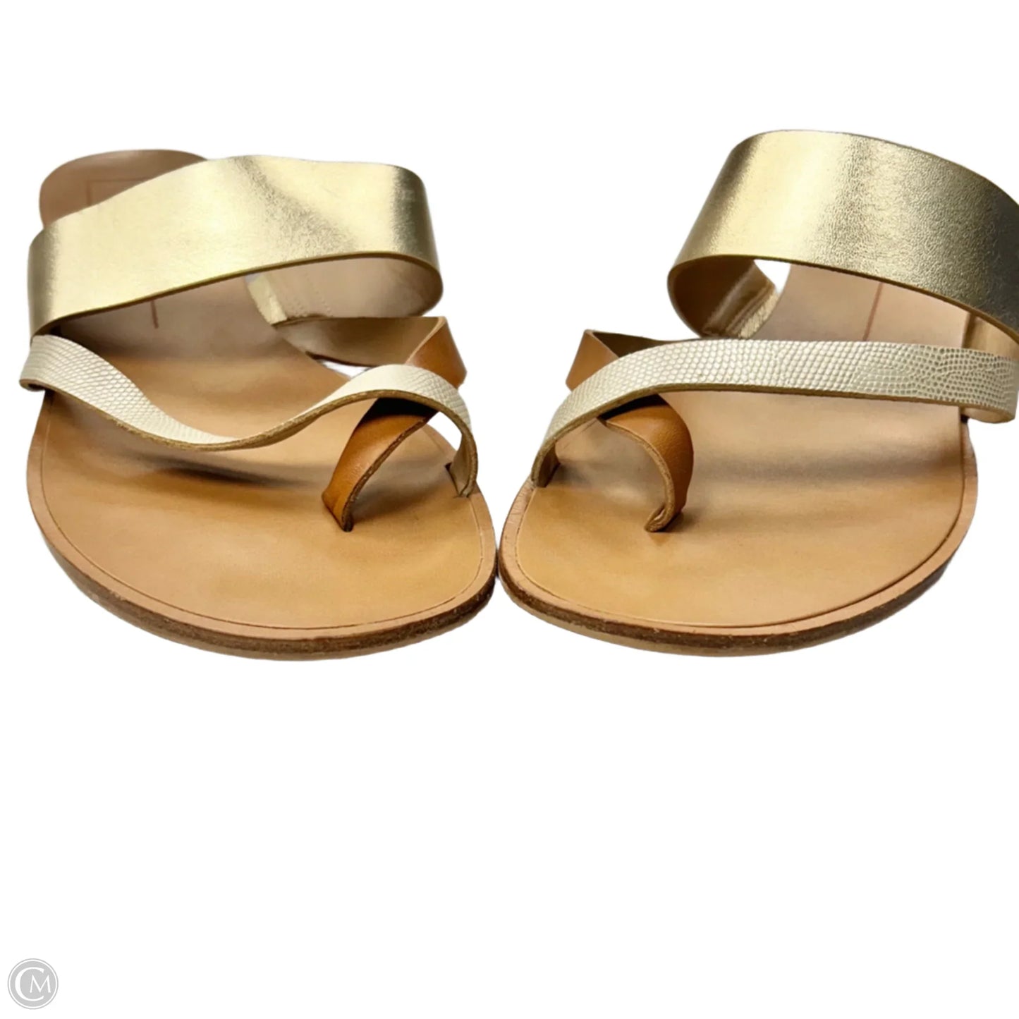 Sandals Flats By Dolce Vita In Gold, Size: 10