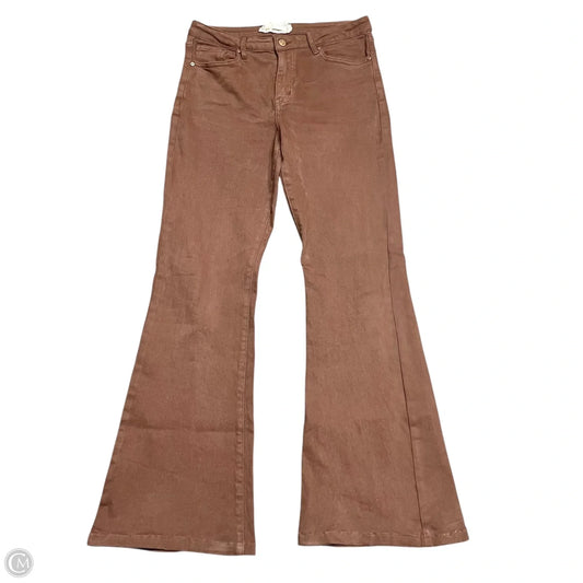 Jeans Flared By Altard State In Brown, Size: 6