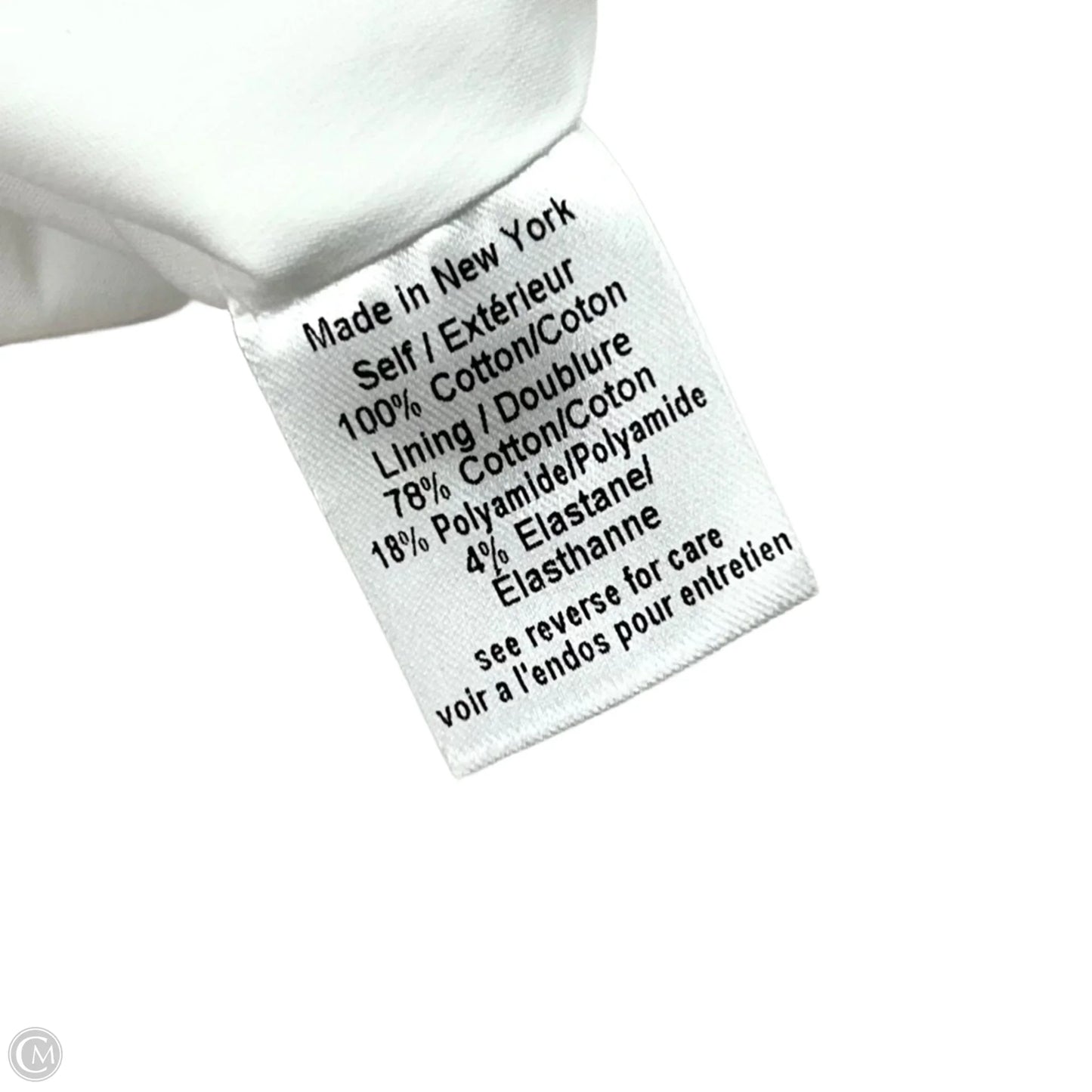 Dress Party Short By Caroline Constas In Purple & White, Size: M