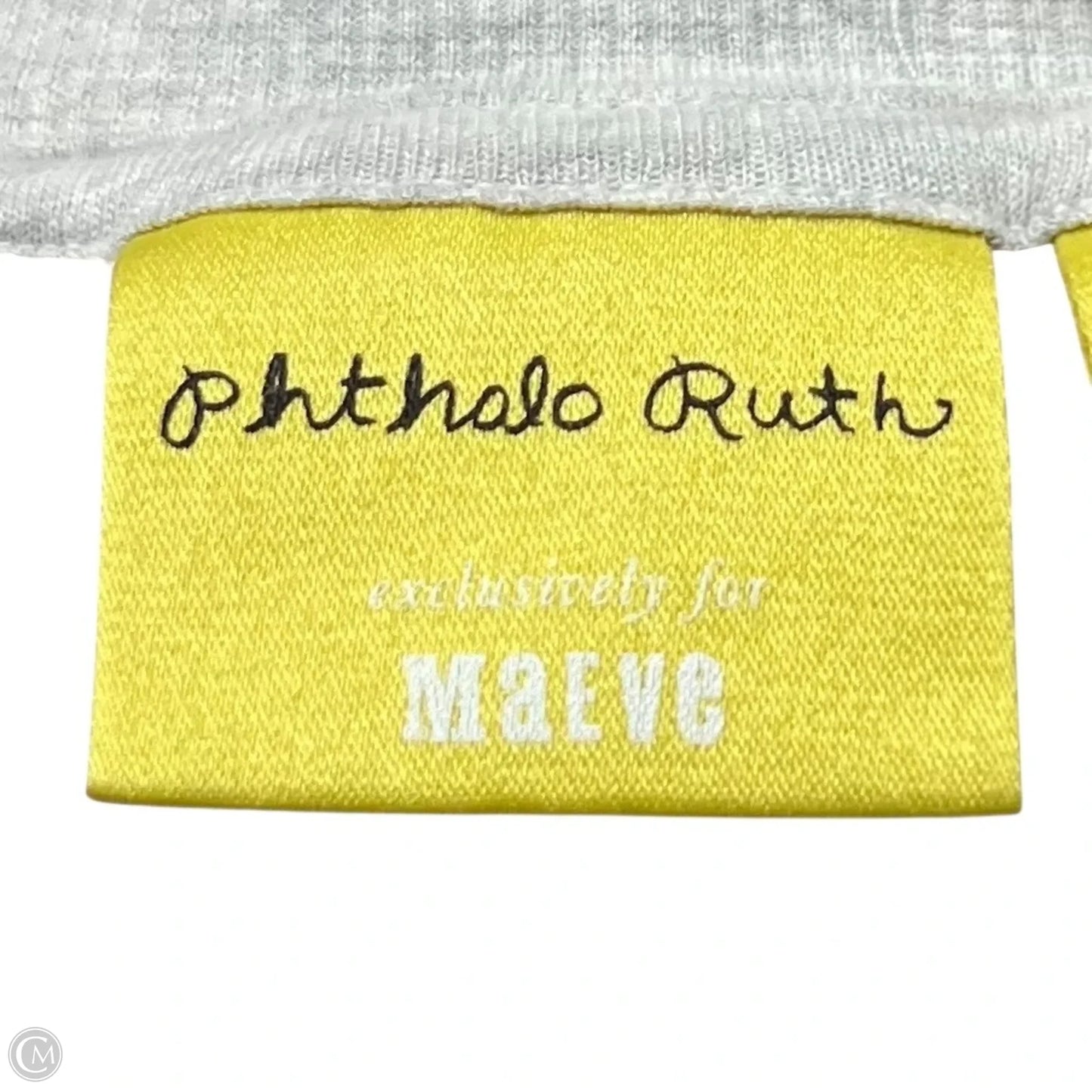 Sweatshirt Crewneck By Maeve In Grey, Size: M