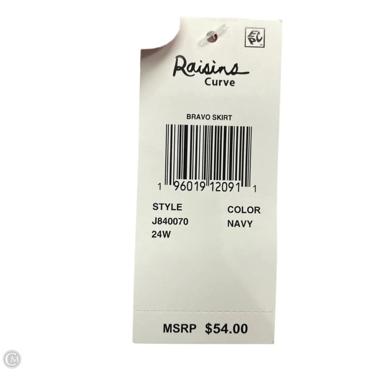 Swimsuit Bottom By Raisins In Navy, Size: 3x