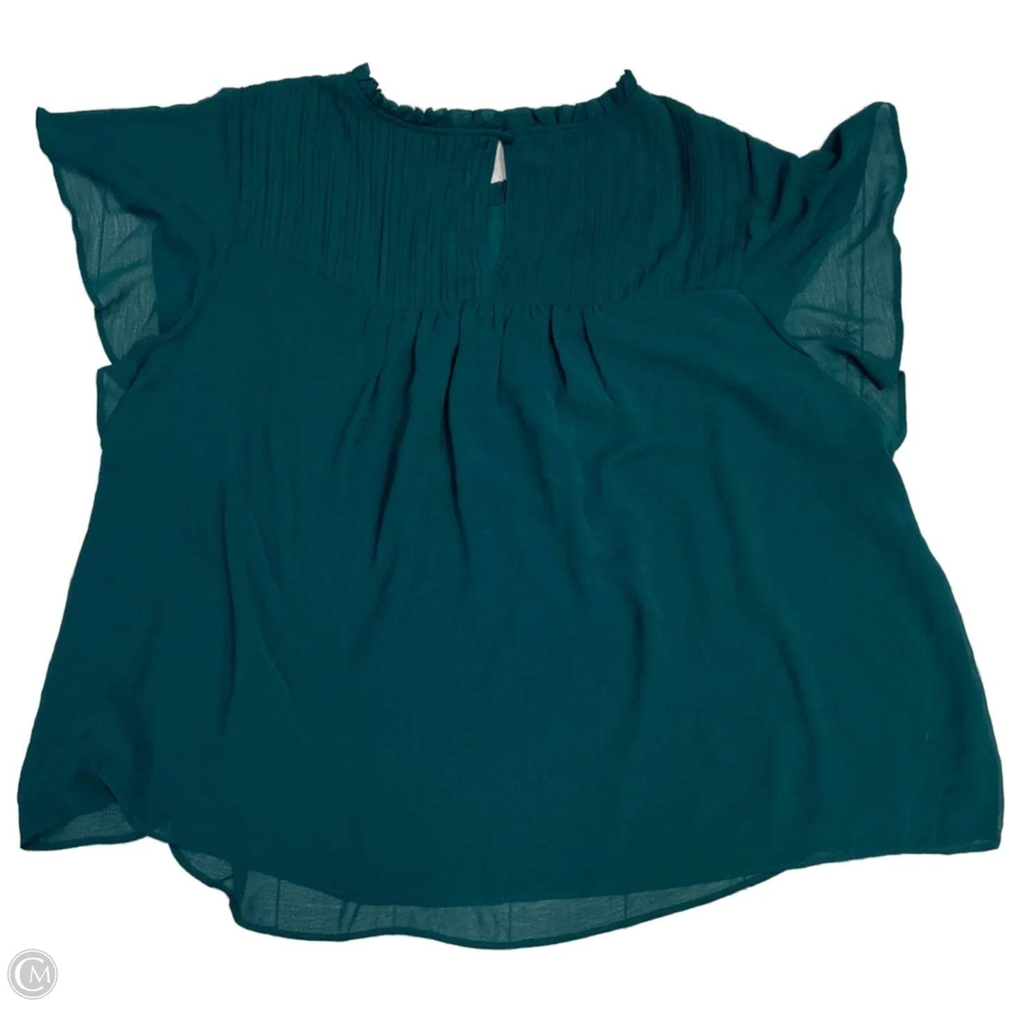 Top Sleeveless By Torrid In Green, Size: 4x