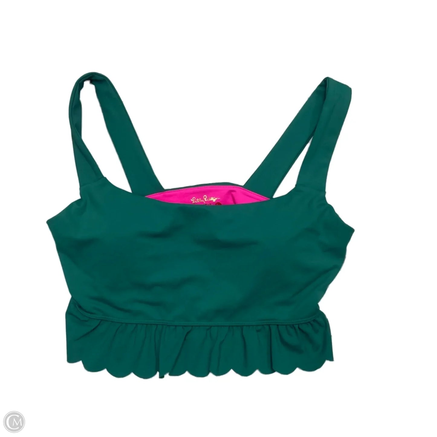 Tank Top Designer By Lilly Pulitzer In Green, Size: L