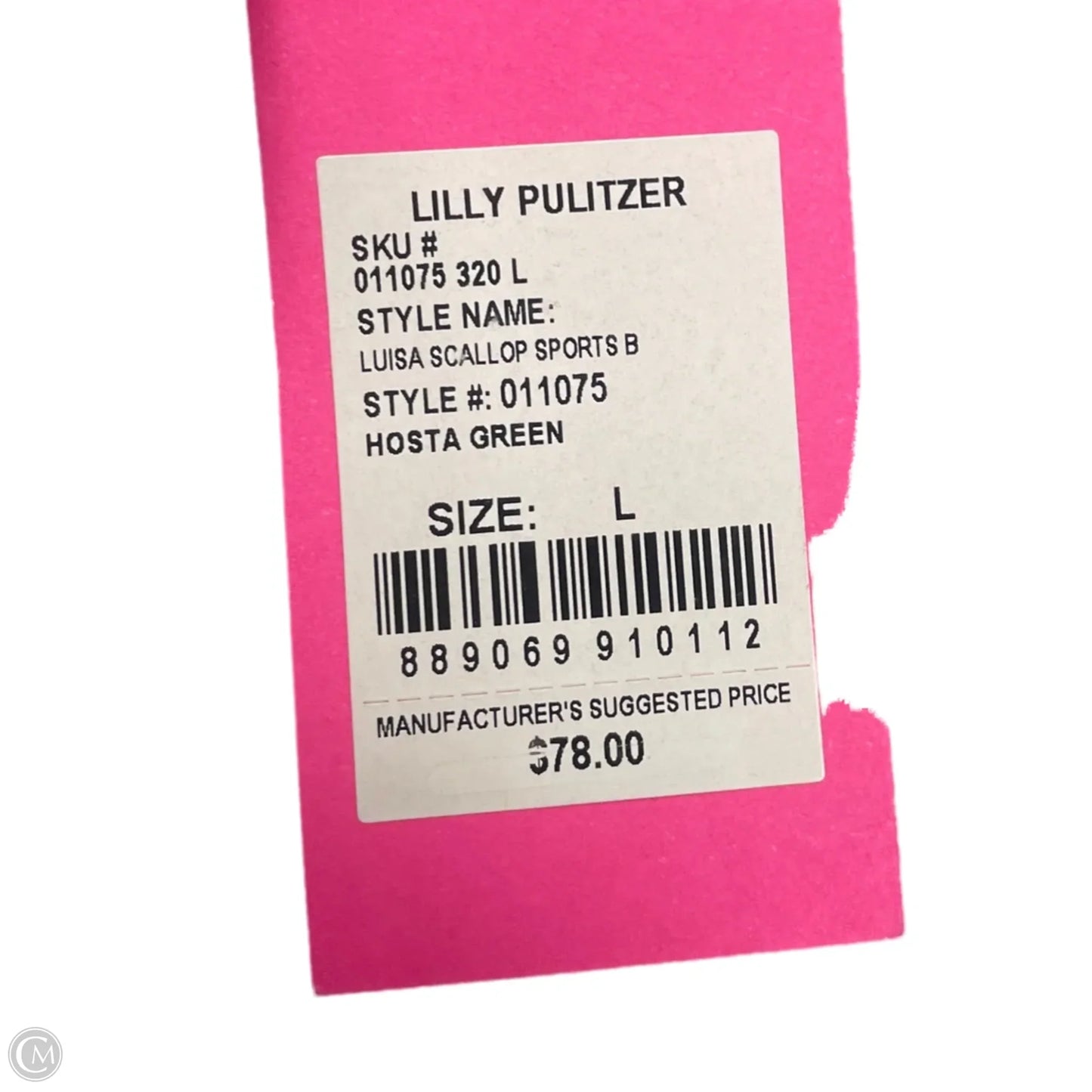 Tank Top Designer By Lilly Pulitzer In Green, Size: L