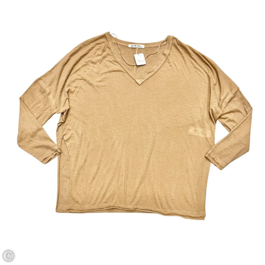 Top Long Sleeve By We The Free In Tan, Size: M