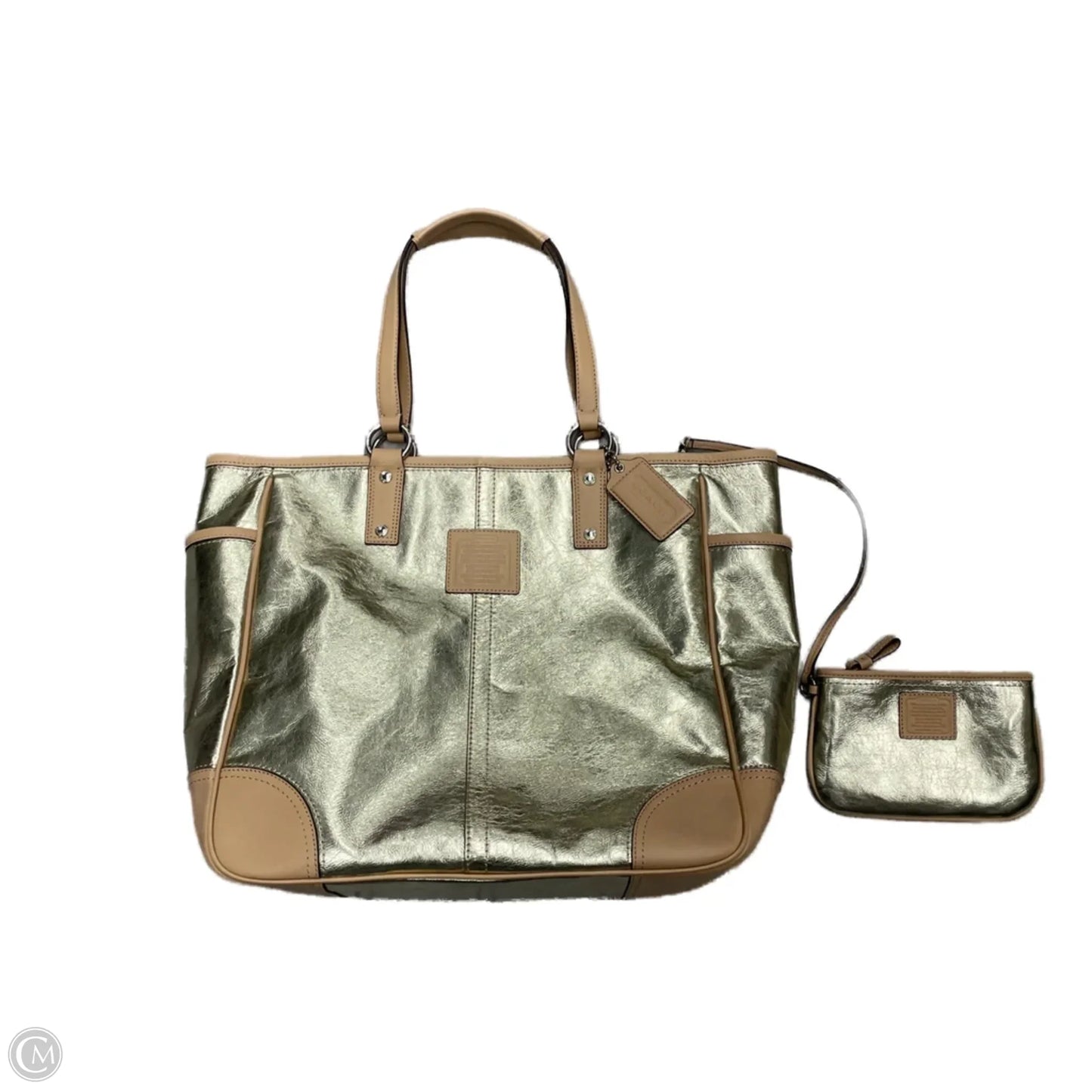 Handbag Designer By Coach, Size: Large