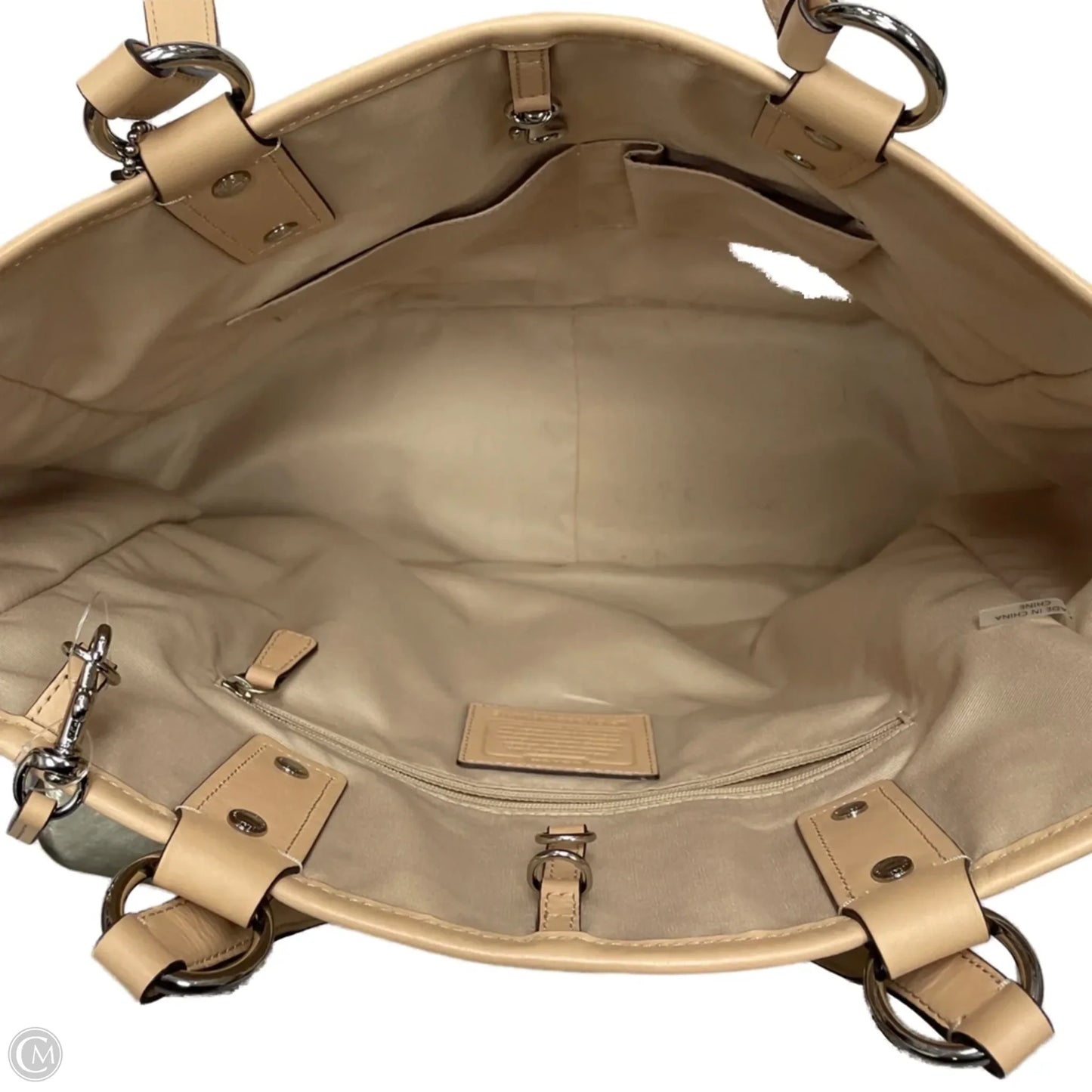 Handbag Designer By Coach, Size: Large