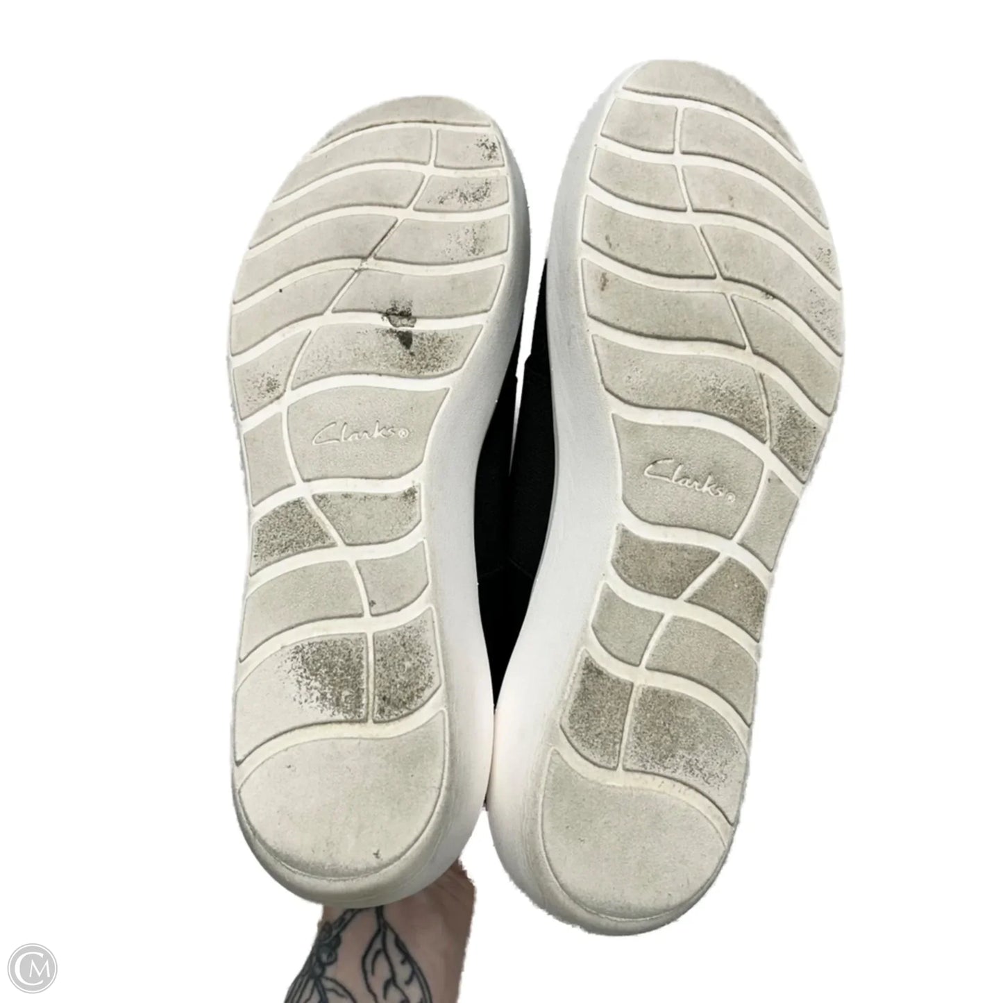 Shoes Athletic By Clarks In Black, Size: 8