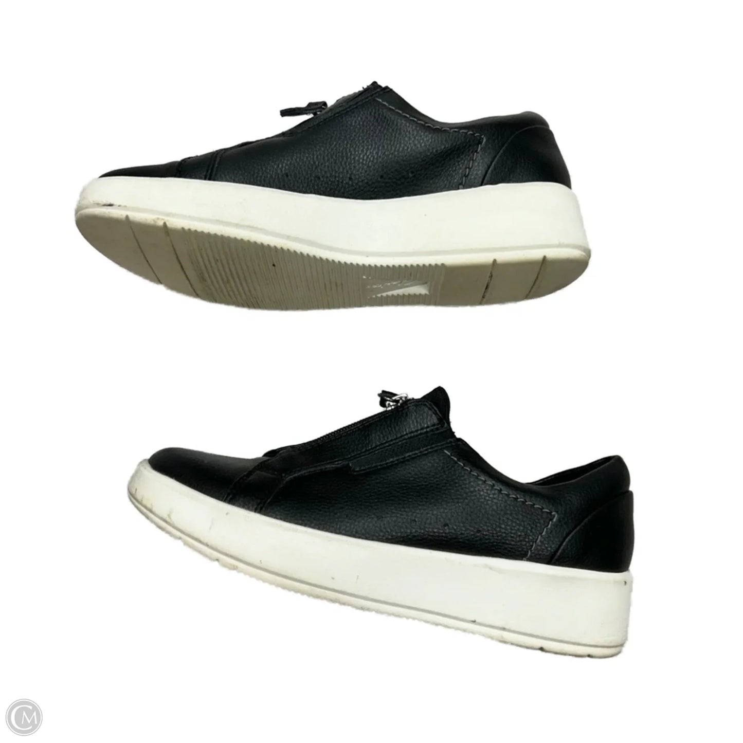 Shoes Sneakers By Clarks In Black, Size: 8