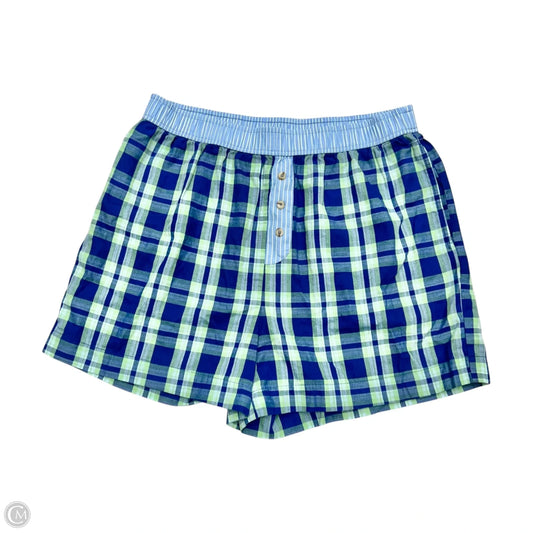 Shorts By Anthropologie In Blue & Green, Size: M