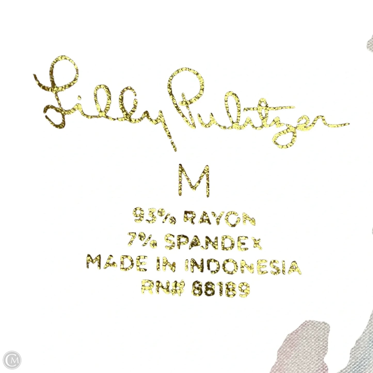 Dress Designer By Lilly Pulitzer In Green & Pink, Size: M