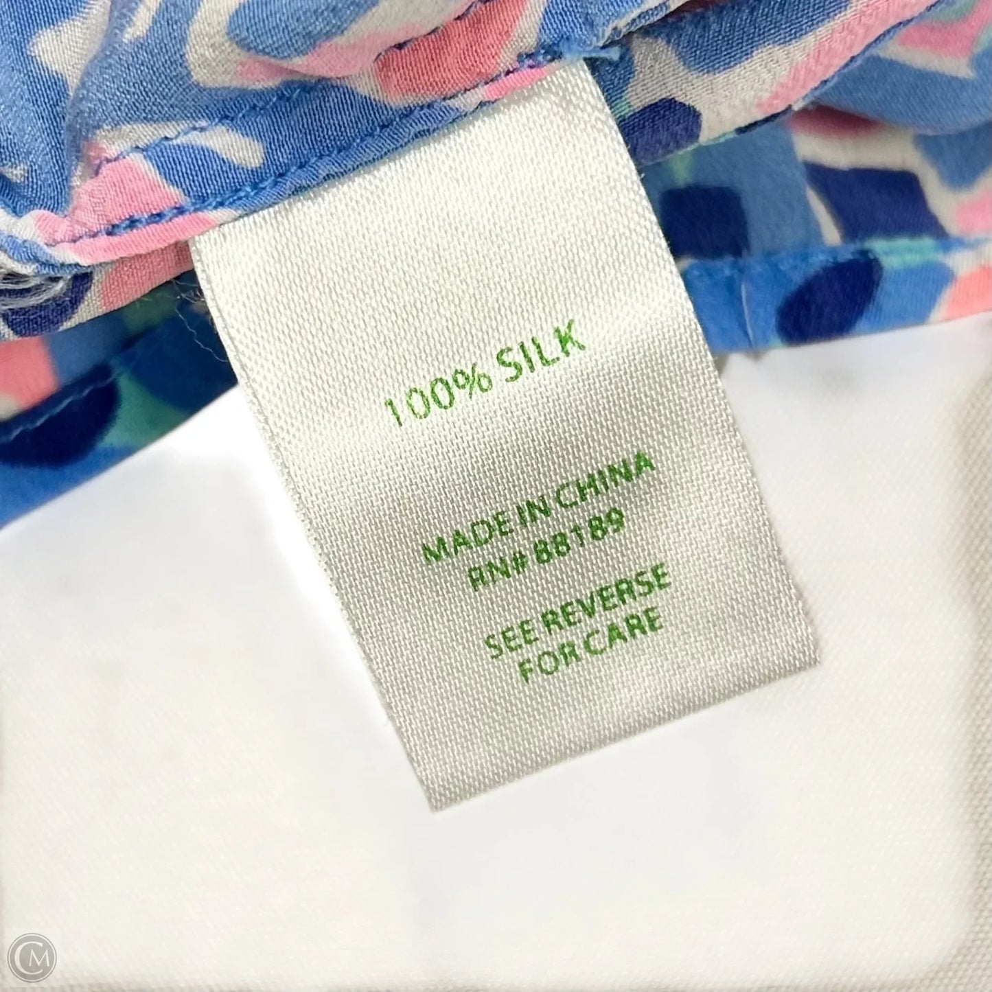 Top Sleeveless Designer By Lilly Pulitzer In Blue & Pink, Size: S