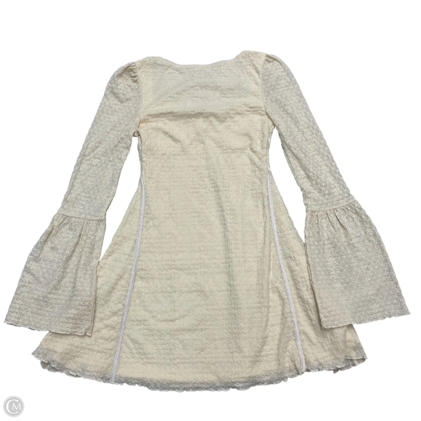 Dress Party Short By Forever 21 In Ivory, Size: M