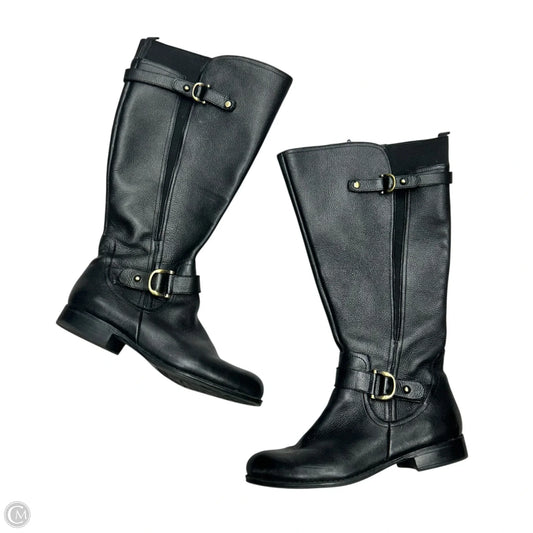 Boots Mid-calf Heels By Naturalizer In Black, Size: 8.5