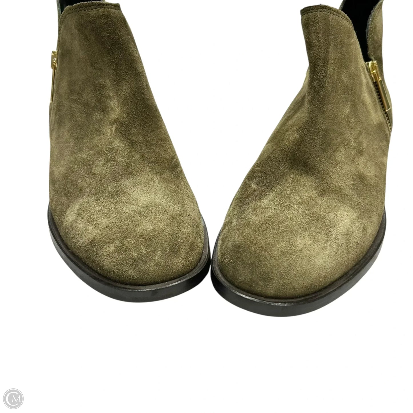 Boots Ankle Flats By Beautiisoles Robyn Shreiber In Green, Size: 6.5