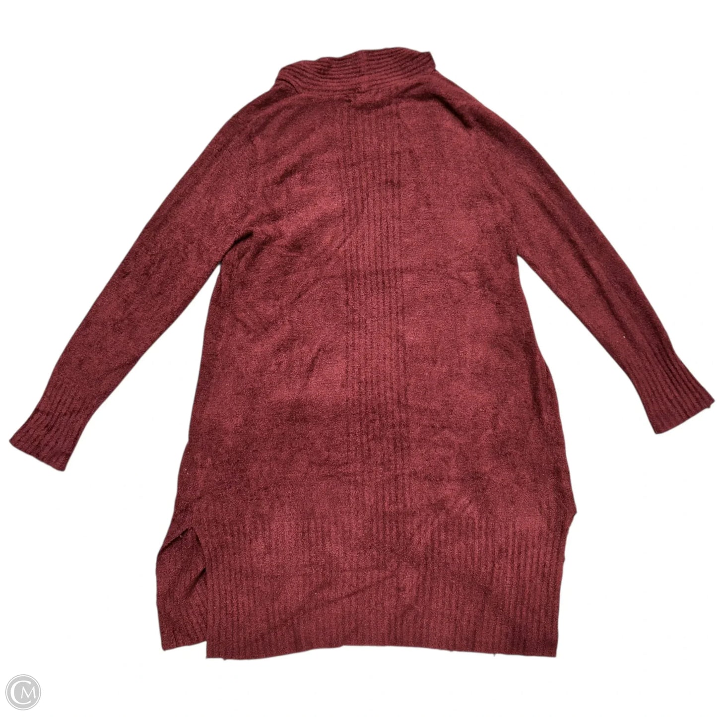 Sweater Cardigan By Barefoot Dreams In Maroon, Size: Lp