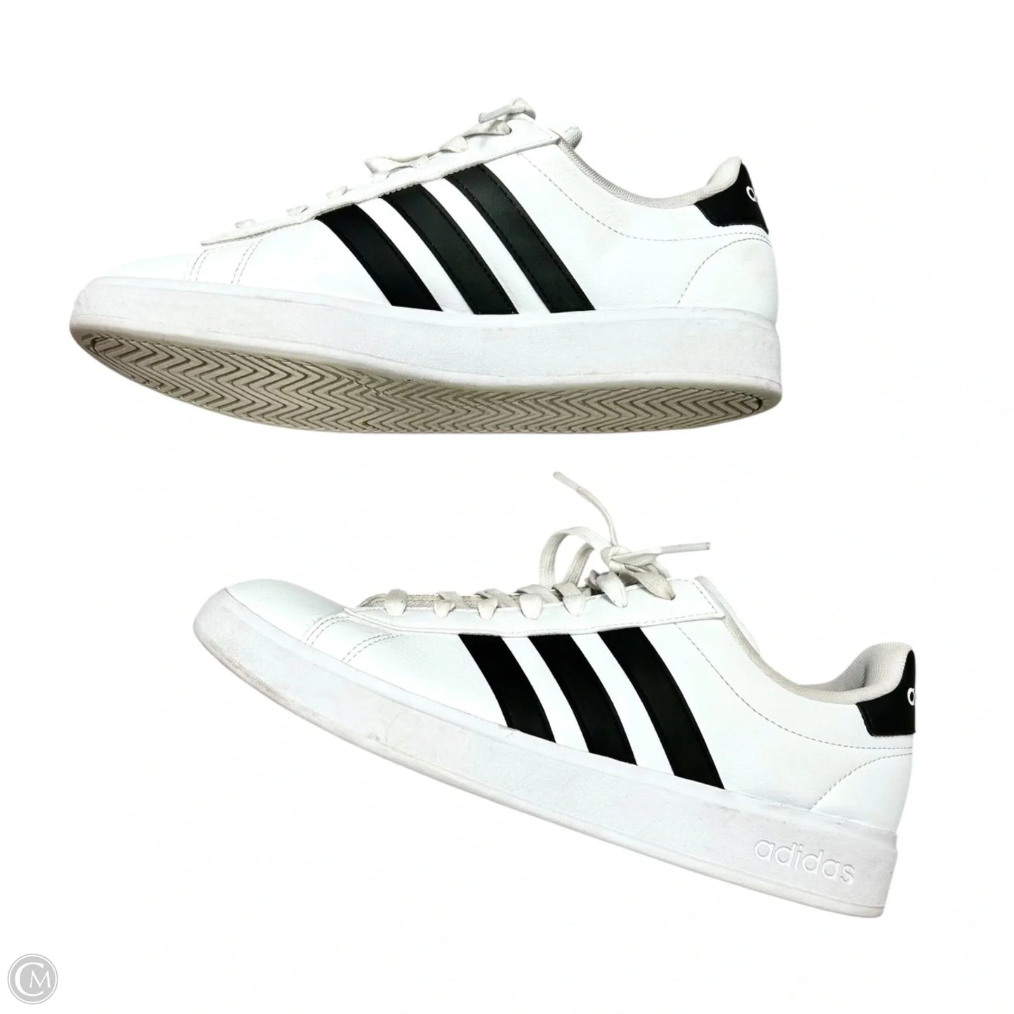 Shoes Sneakers By Adidas In Black & White, Size: 10