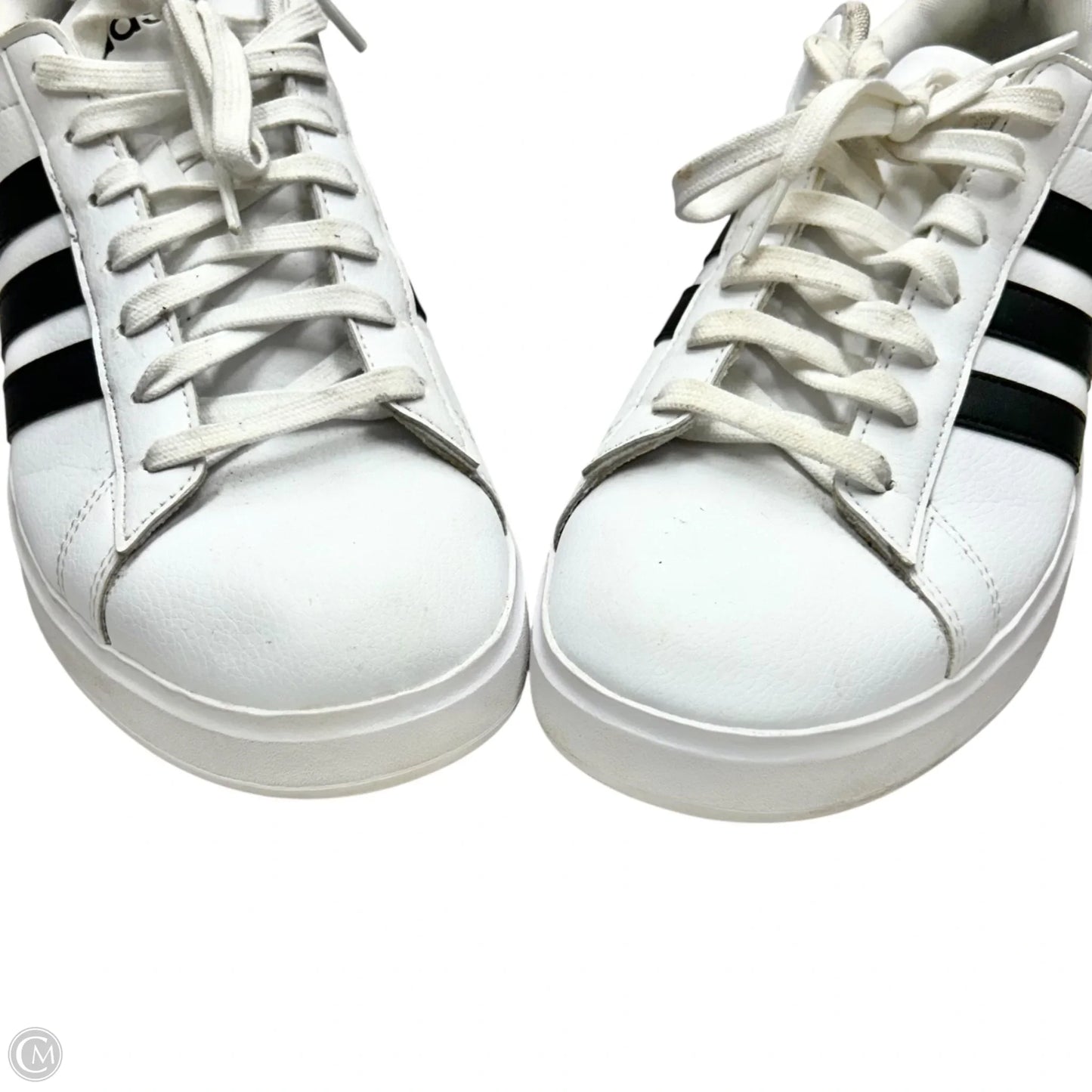 Shoes Sneakers By Adidas In Black & White, Size: 10