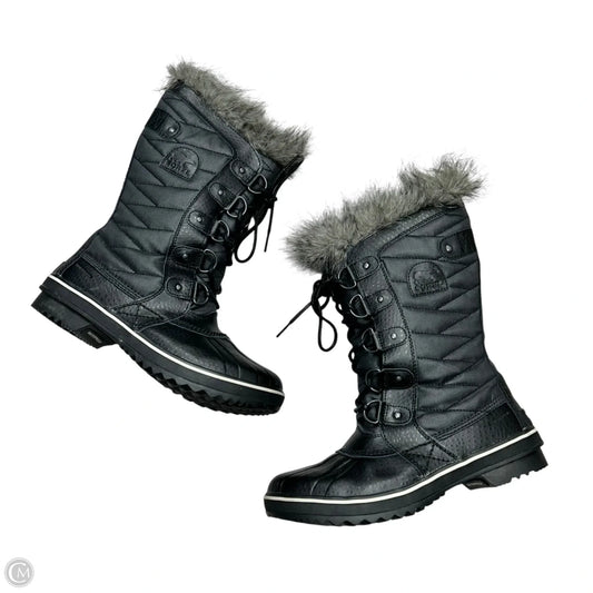 Boots Snow By Sorel In Black, Size: 8