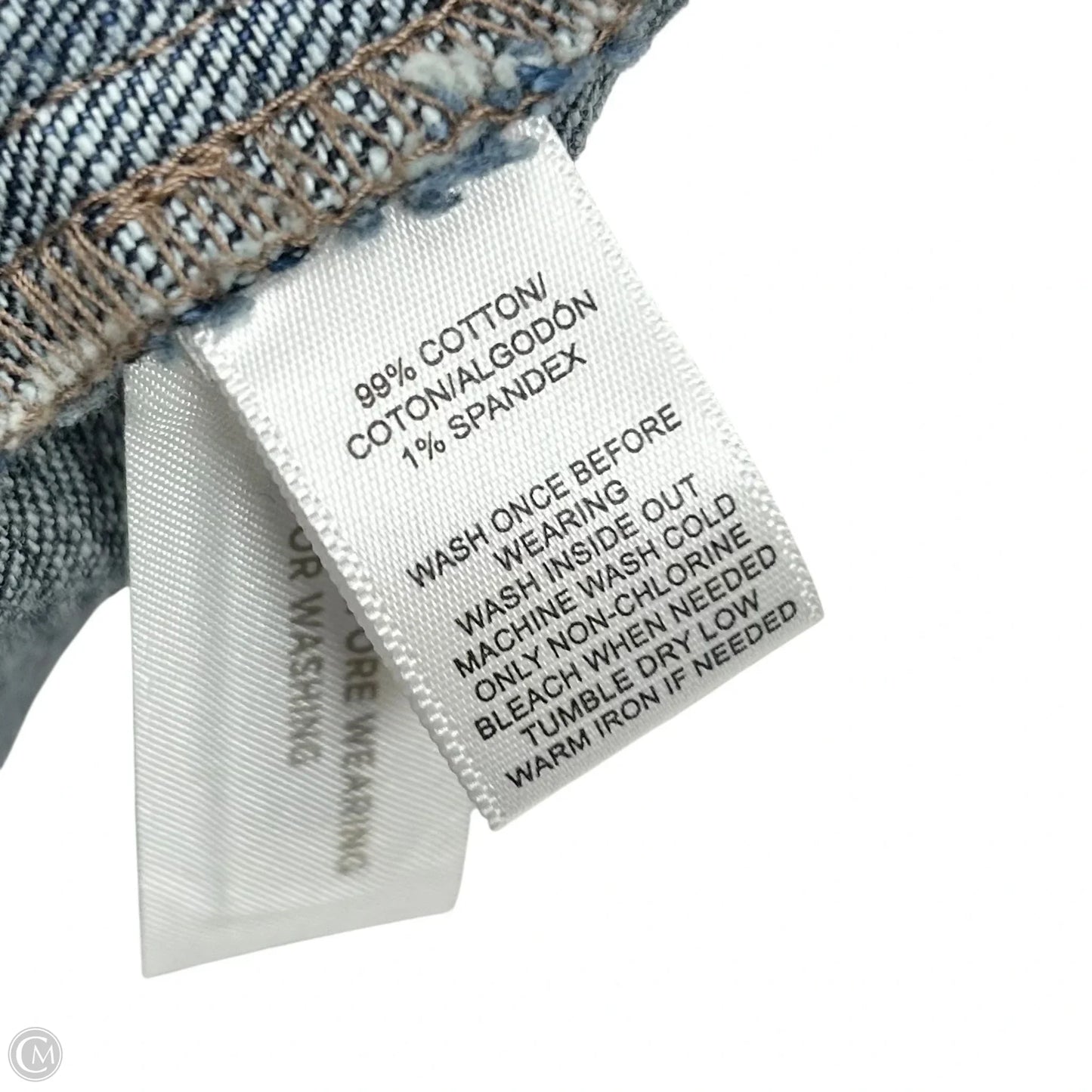 Jacket Denim By Loft In Blue Denim, Size: L