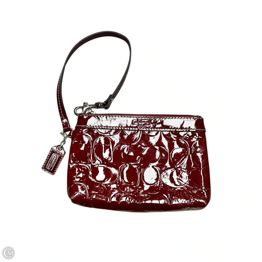 Wristlet Designer By Coach, Size: Medium