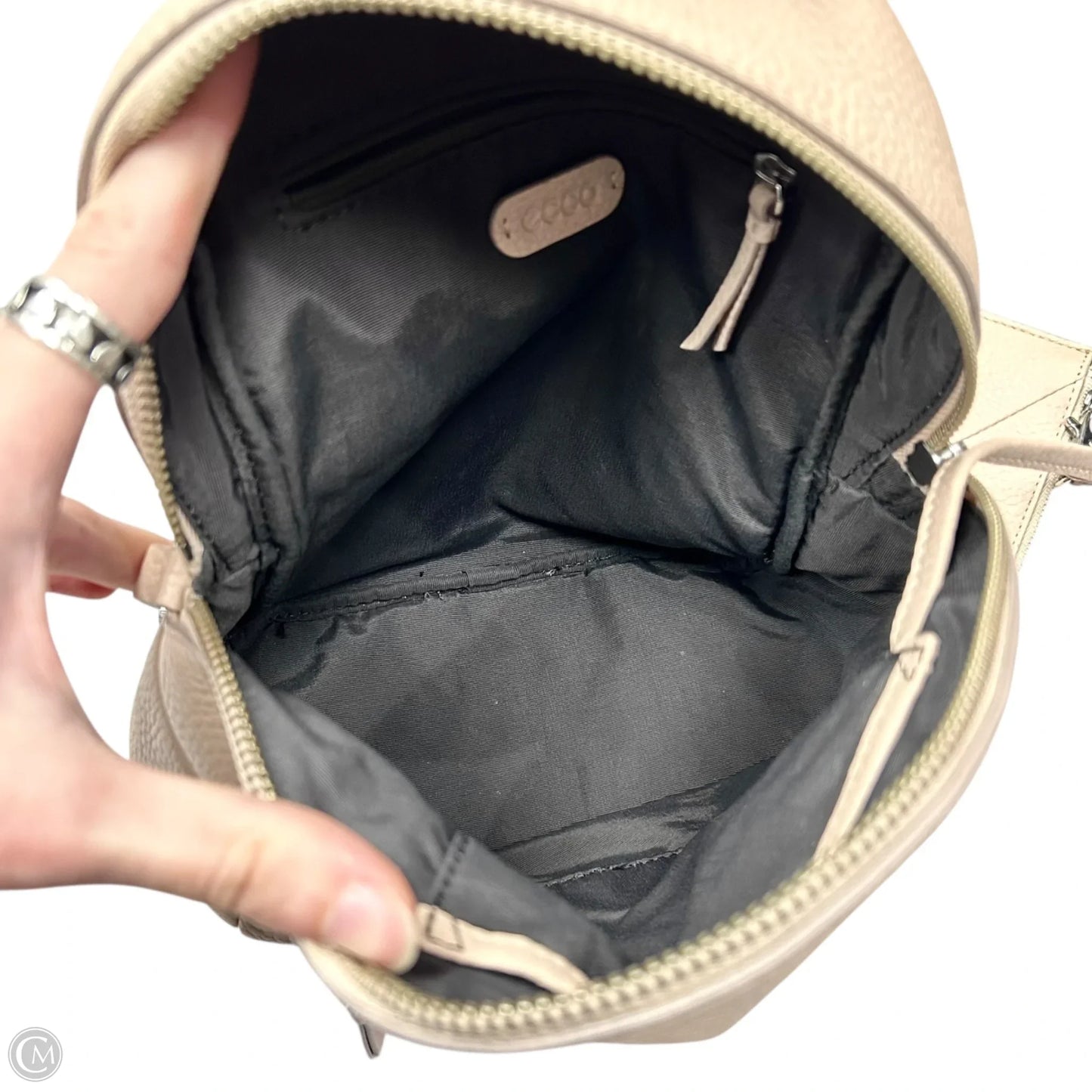 Backpack Leather By Ecco, Size: Small