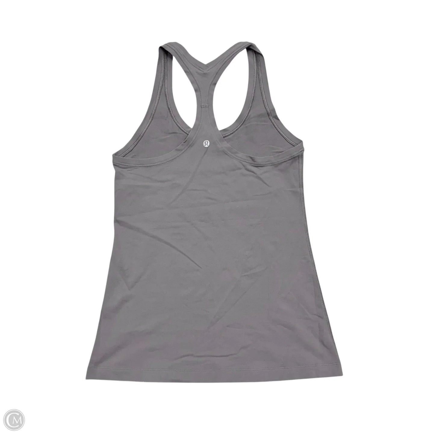 Athletic Tank Top By Lululemon In Grey, Size: M