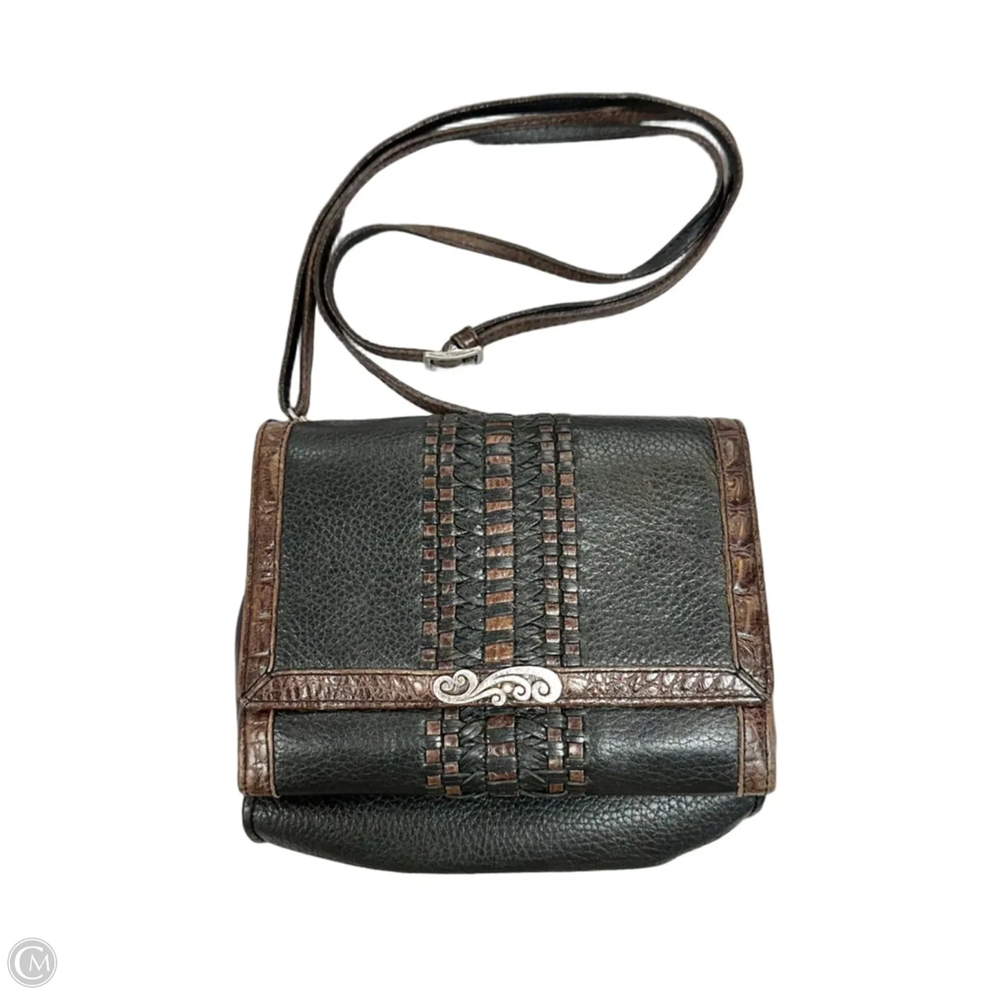 Crossbody Leather By Brighton, Size: Small