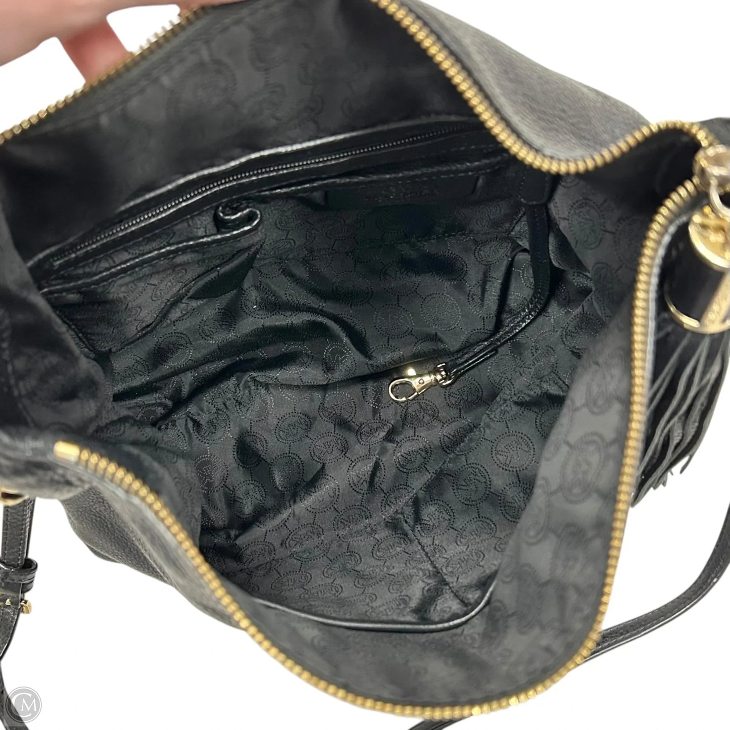 Crossbody Leather By Michael By Michael Kors, Size: Large