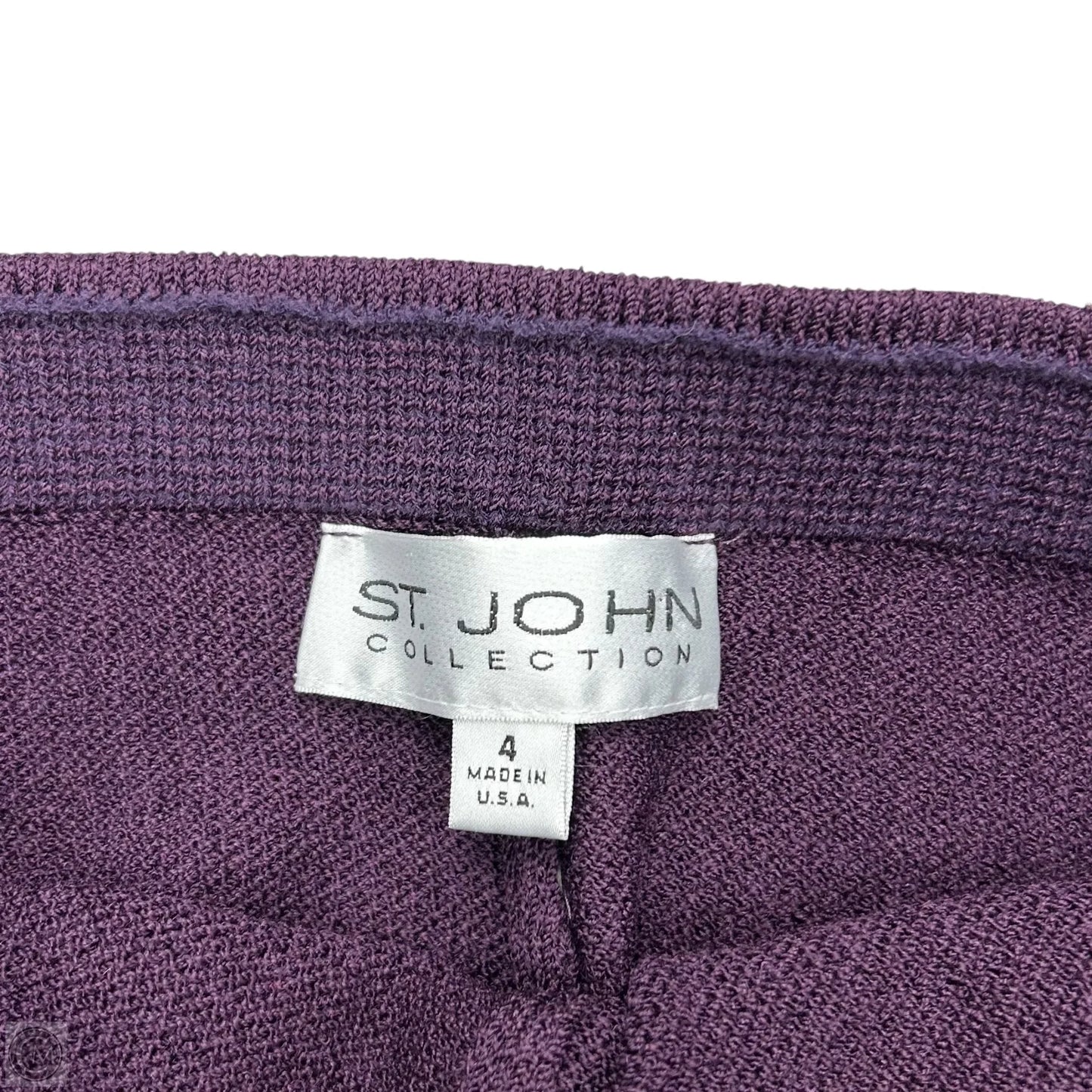 Pants Lounge By St. John In Purple, Size: 4