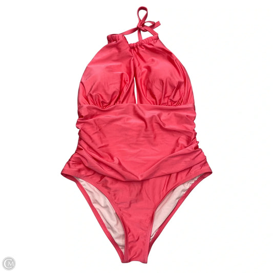 Swimsuit By Cupshe In Coral, Size: 1x