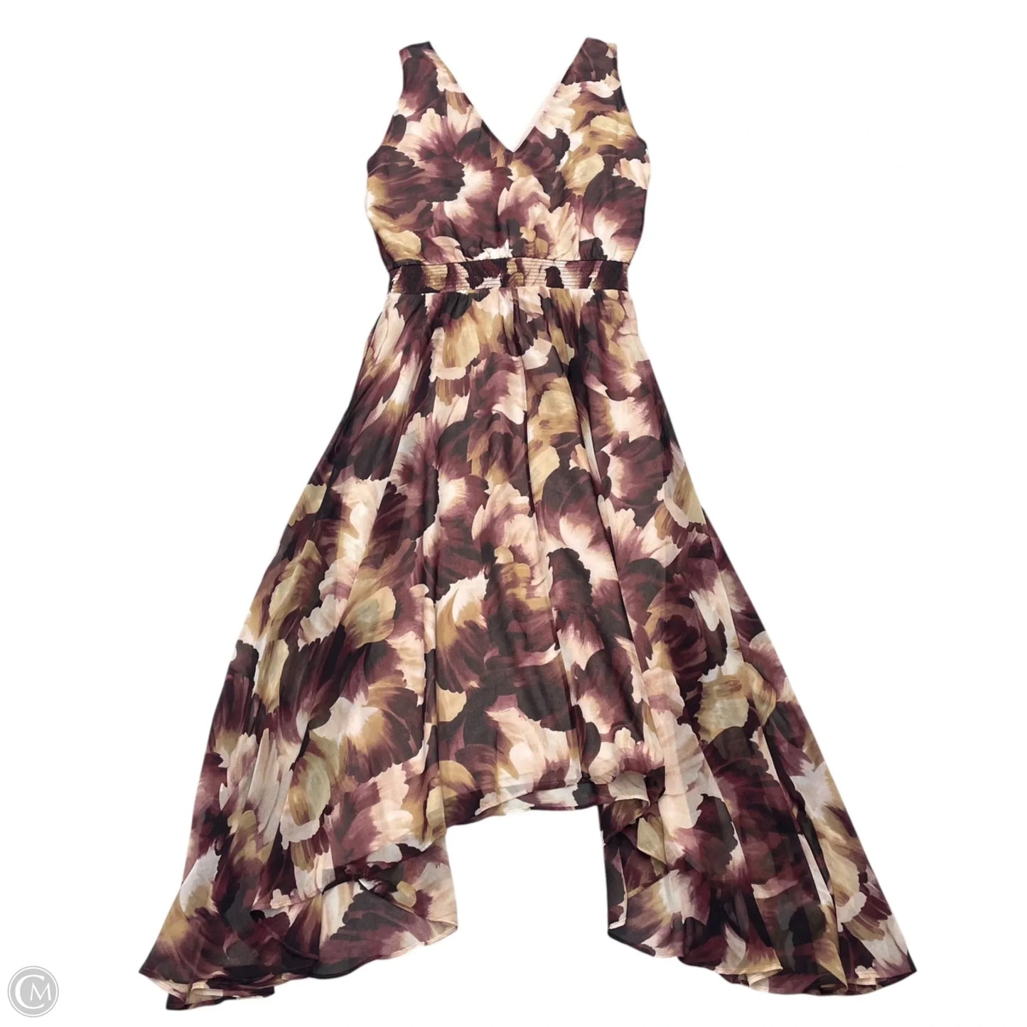 Dress Casual Maxi By White House Black Market In Maroon, Size: M