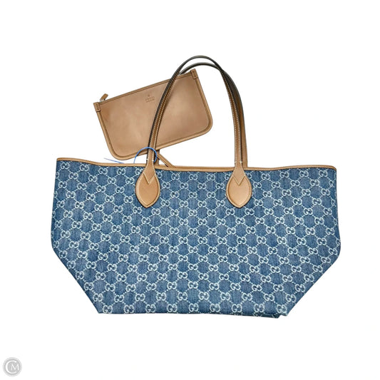 Tote Luxury Designer By Gucci, Size: Large