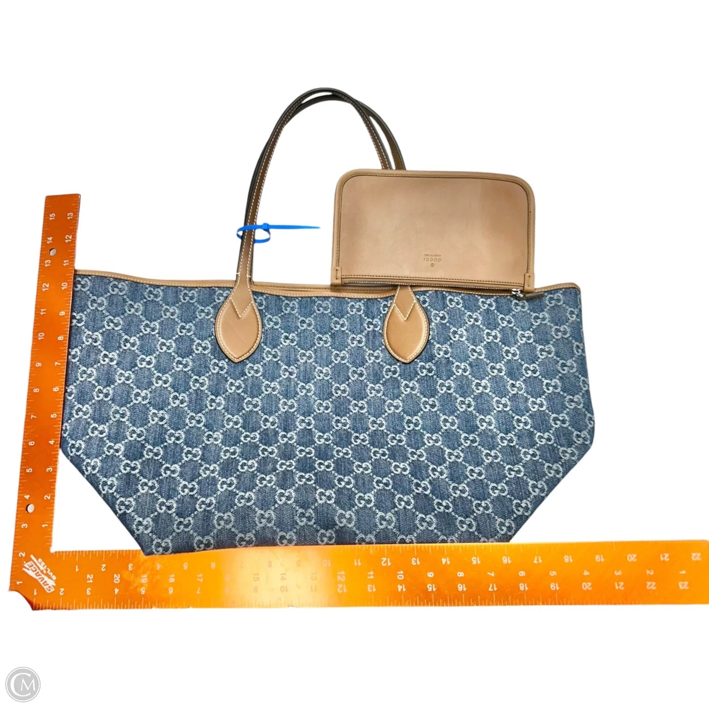 Tote Luxury Designer By Gucci, Size: Large