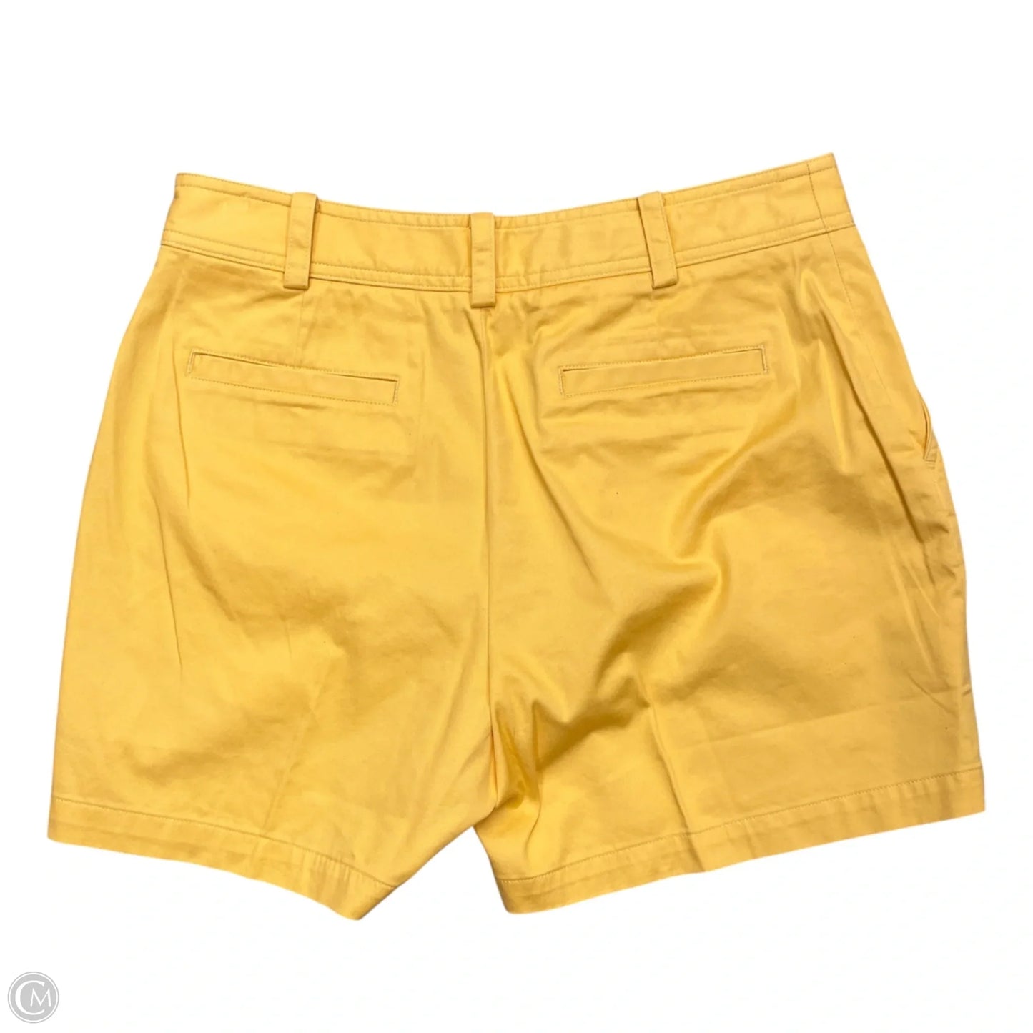 Shorts By Brooks Brothers In Yellow, Size: 4