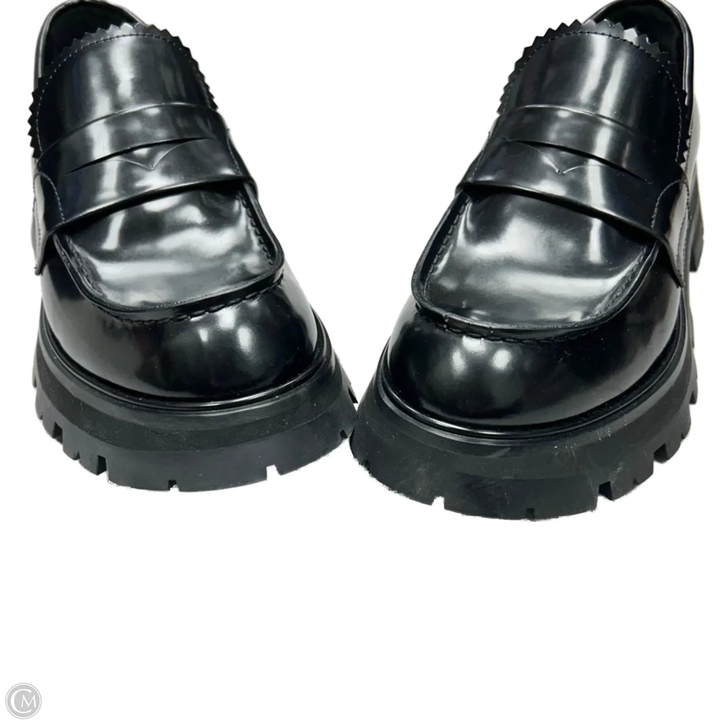 Shoes Luxury Designer By Alexander Mcqueen In Black, Size: 9