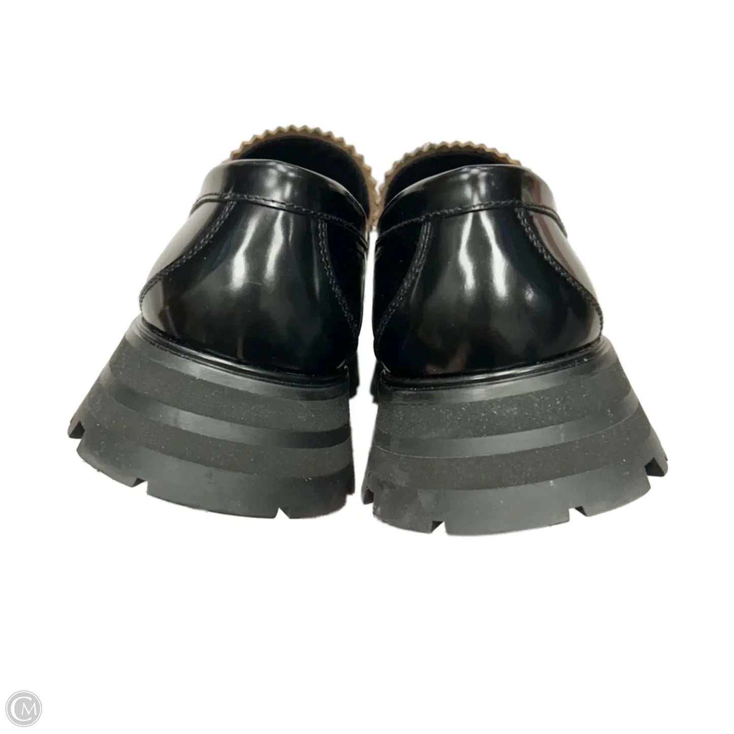 Shoes Luxury Designer By Alexander Mcqueen In Black, Size: 9