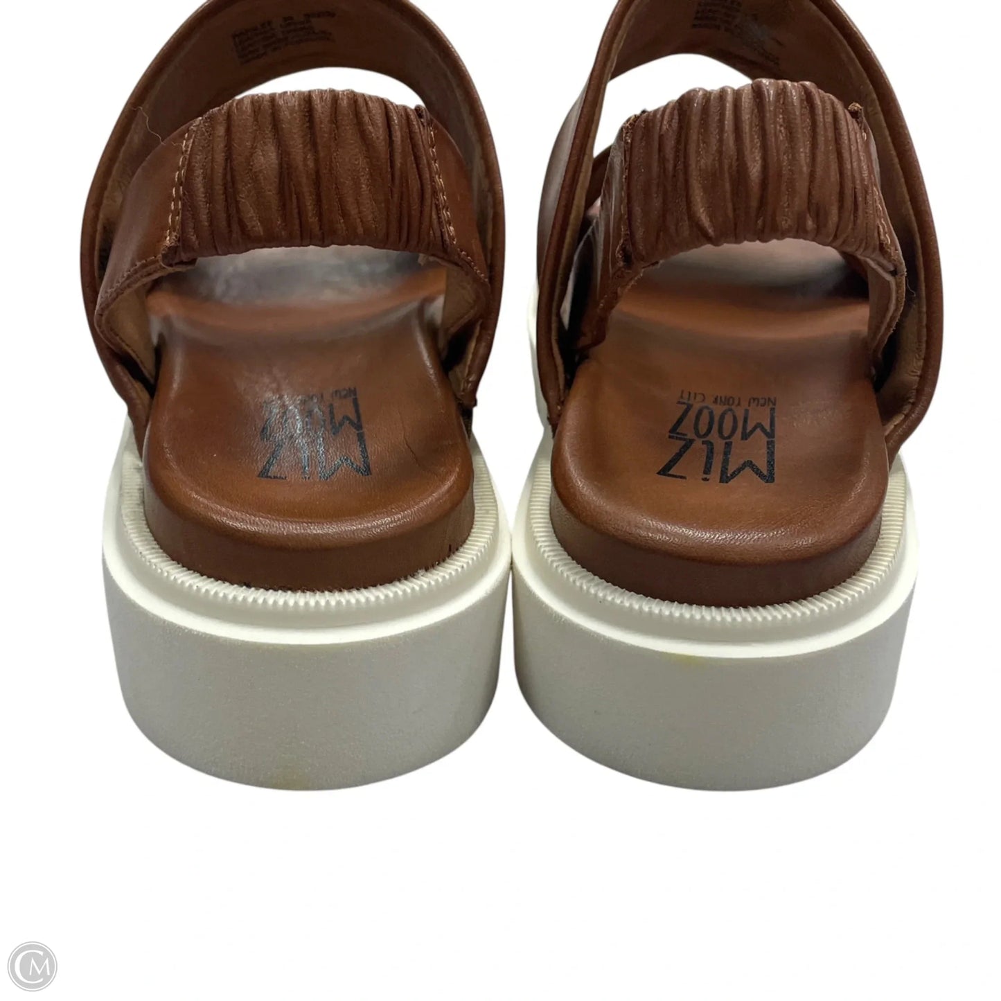 Sandals Flats By Miz Mooz In Brown, Size: 5.5
