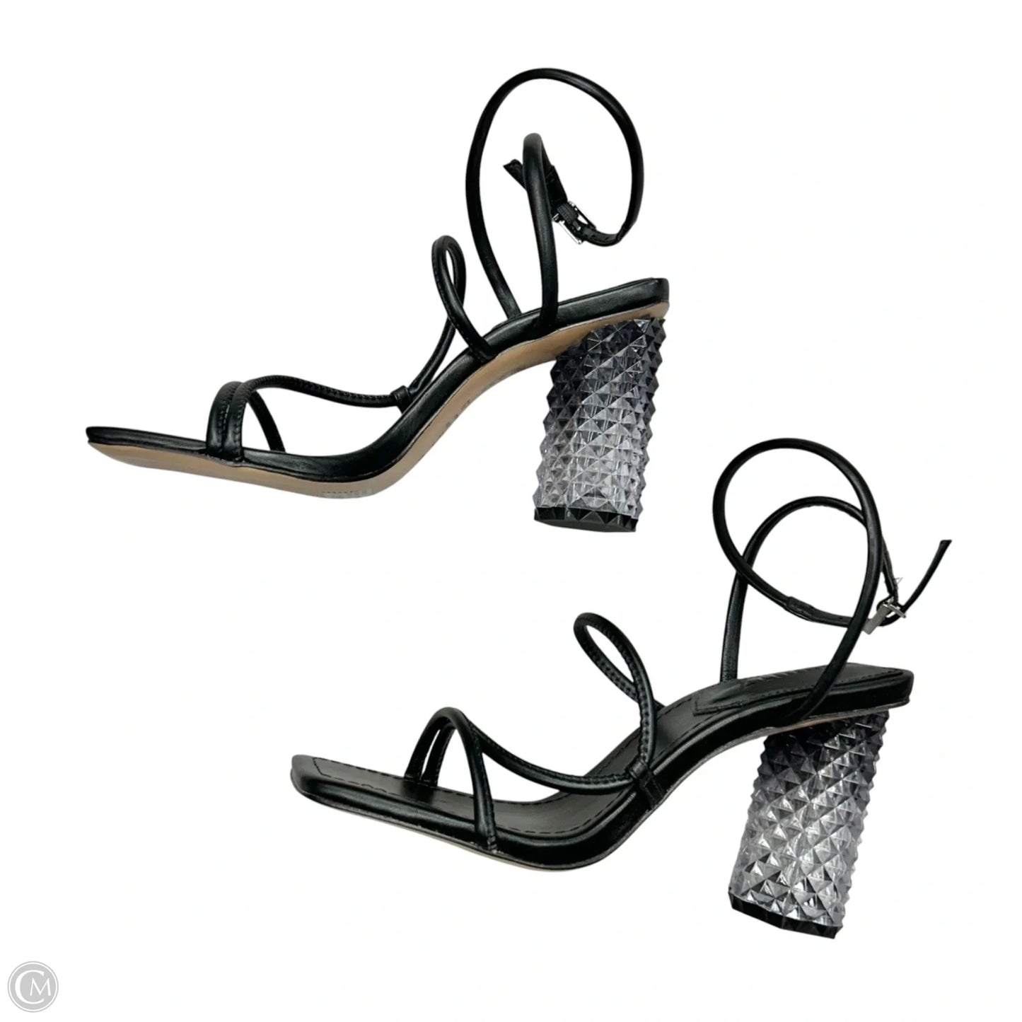 Sandals Heels Block By Schutz In Black, Size: 6