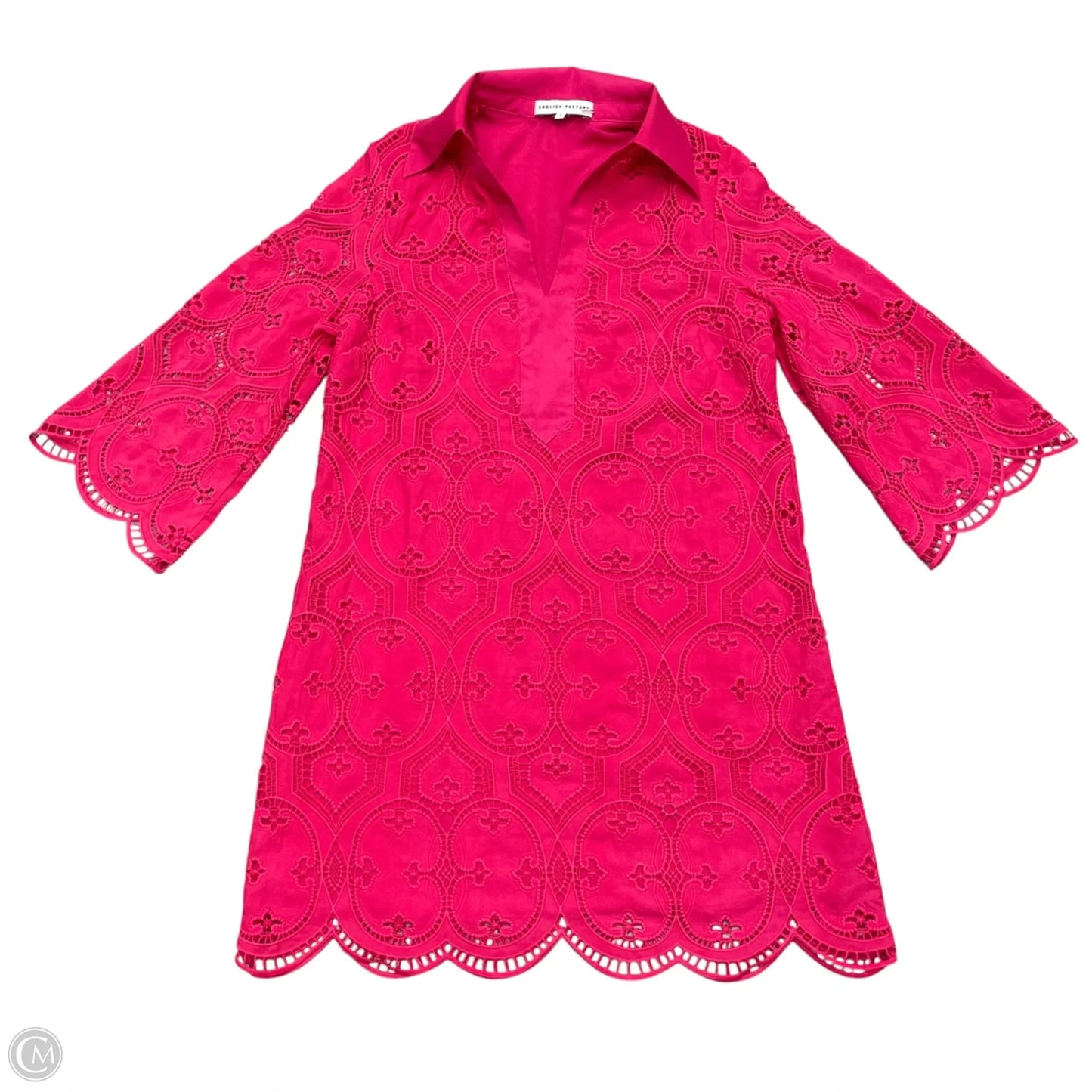 Dress Casual Short By English Factory In Pink, Size: S