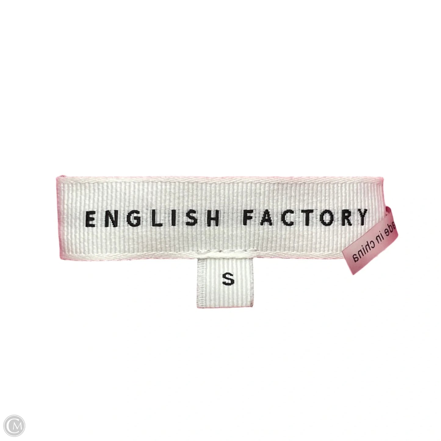 Dress Casual Short By English Factory In Pink, Size: S