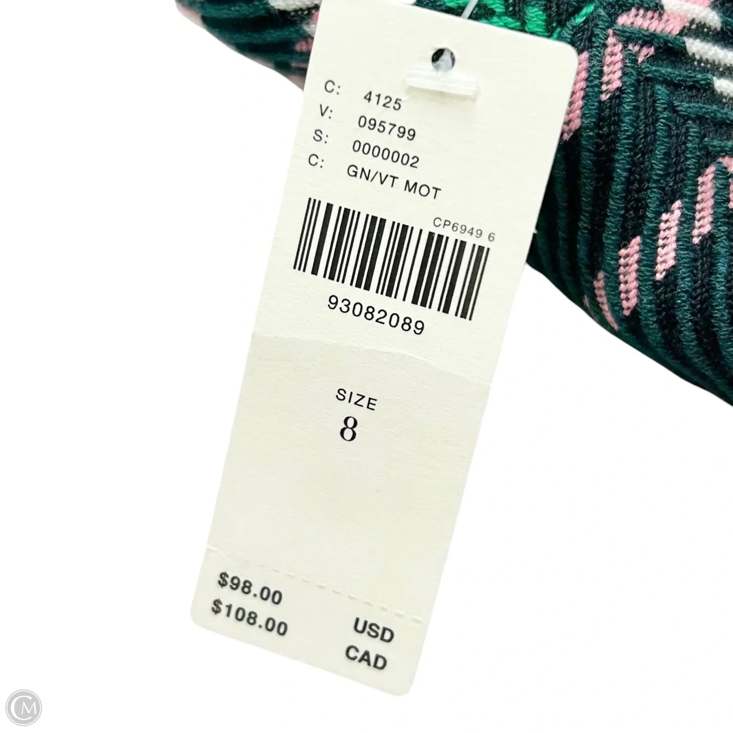 Shorts By Maeve In Green & Pink, Size: 8